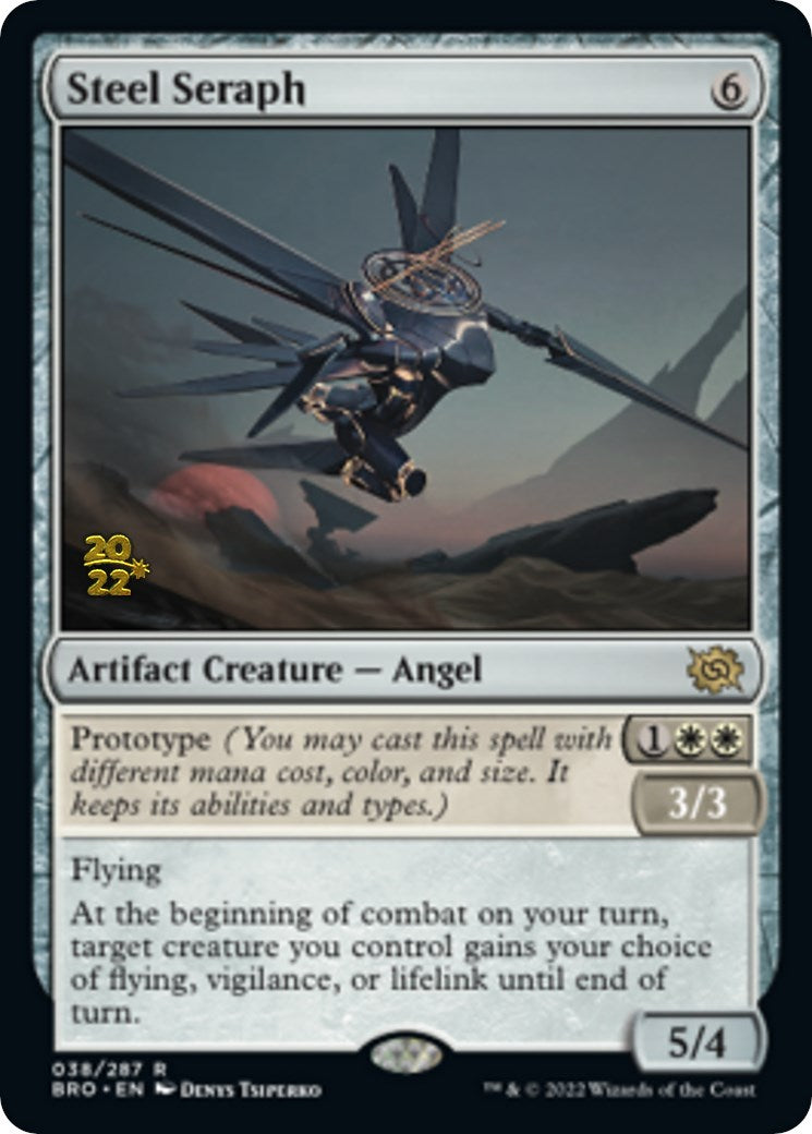 Steel Seraph [The Brothers' War Prerelease Promos] | GrognardGamesBatavia