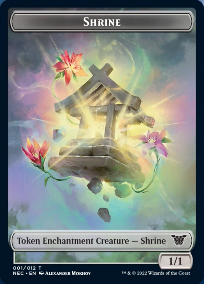 Shrine Token [Kamigawa: Neon Dynasty Commander Tokens] | GrognardGamesBatavia