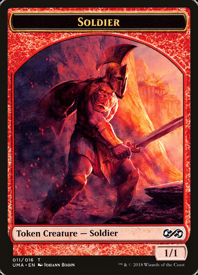 Soldier Token [Ultimate Masters Tokens] | GrognardGamesBatavia