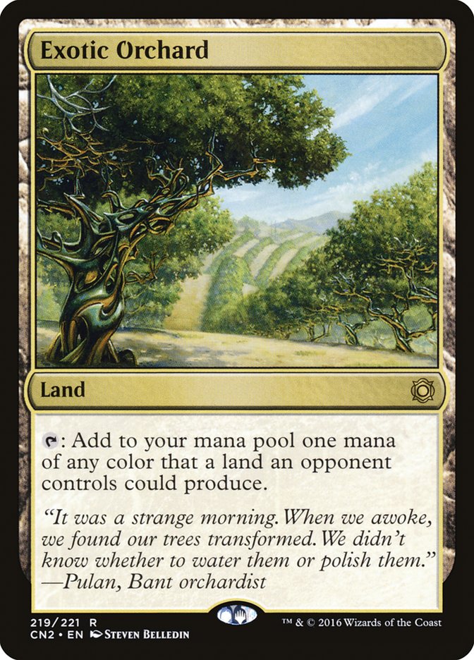 Exotic Orchard [Conspiracy: Take the Crown] | GrognardGamesBatavia