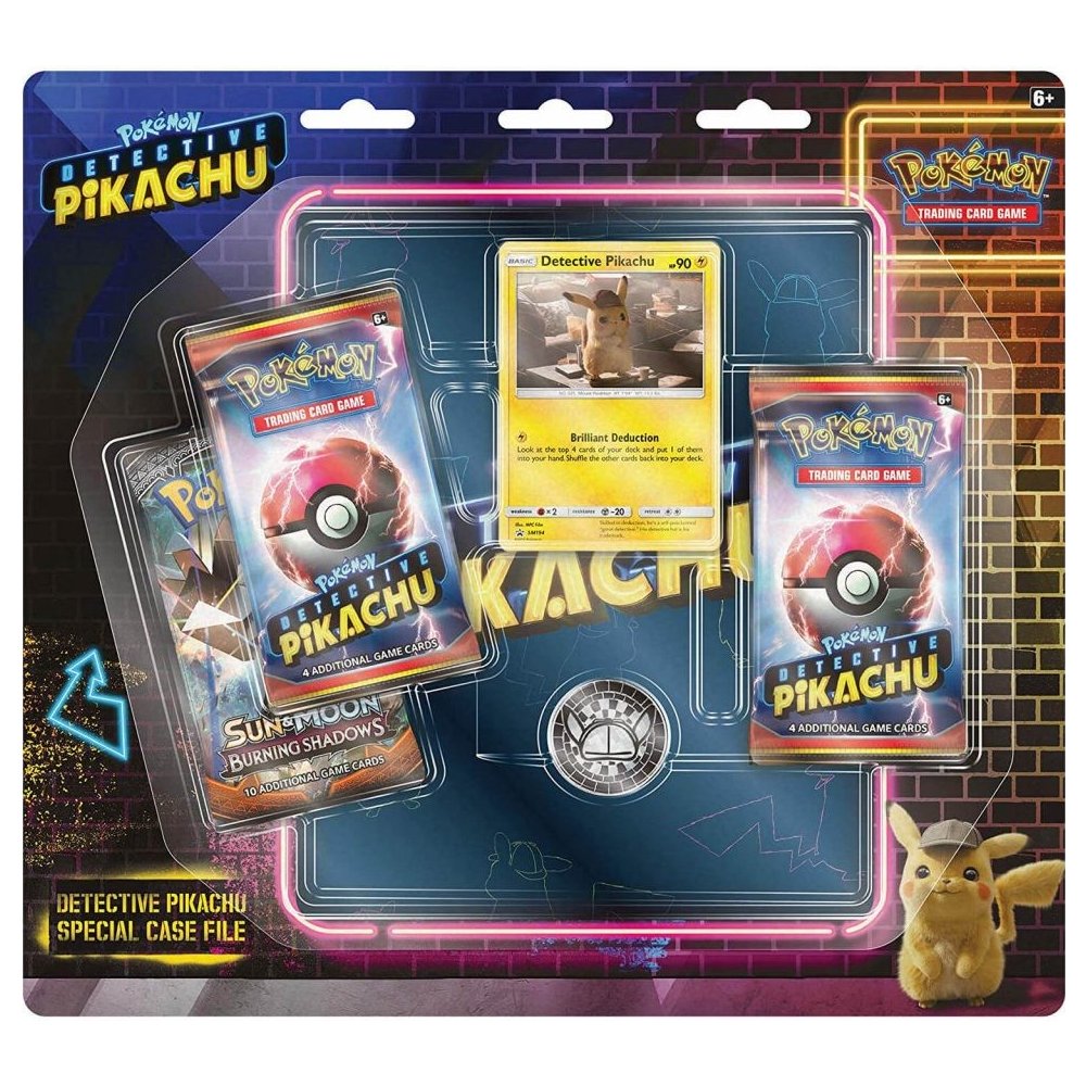 Detective Pikachu - 3-Pack Blister (Special Case File) | GrognardGamesBatavia