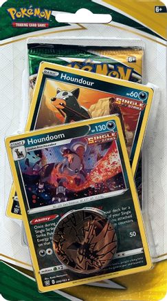 Sword & Shield: Evolving Skies - Single Pack Blister (Houndoom, Houndour) | GrognardGamesBatavia