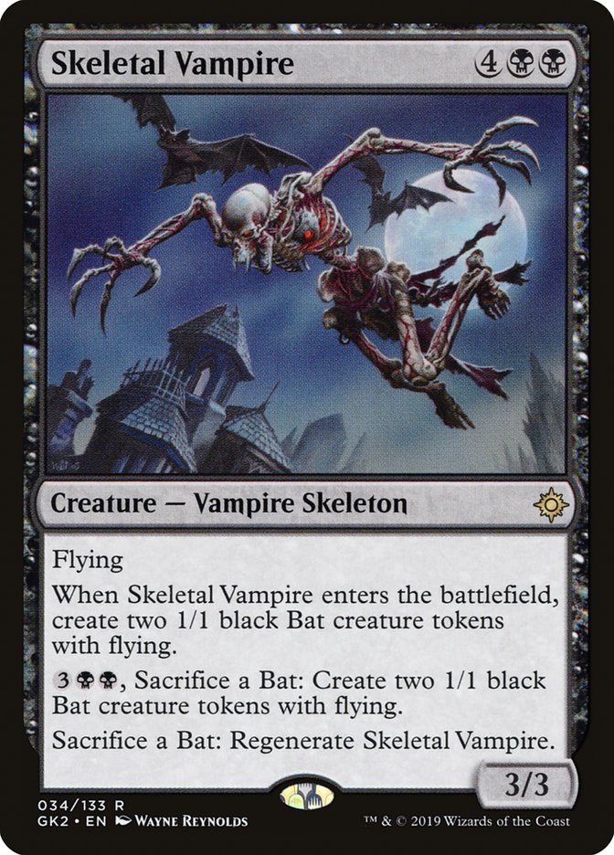 Skeletal Vampire [Ravnica Allegiance Guild Kit] | GrognardGamesBatavia