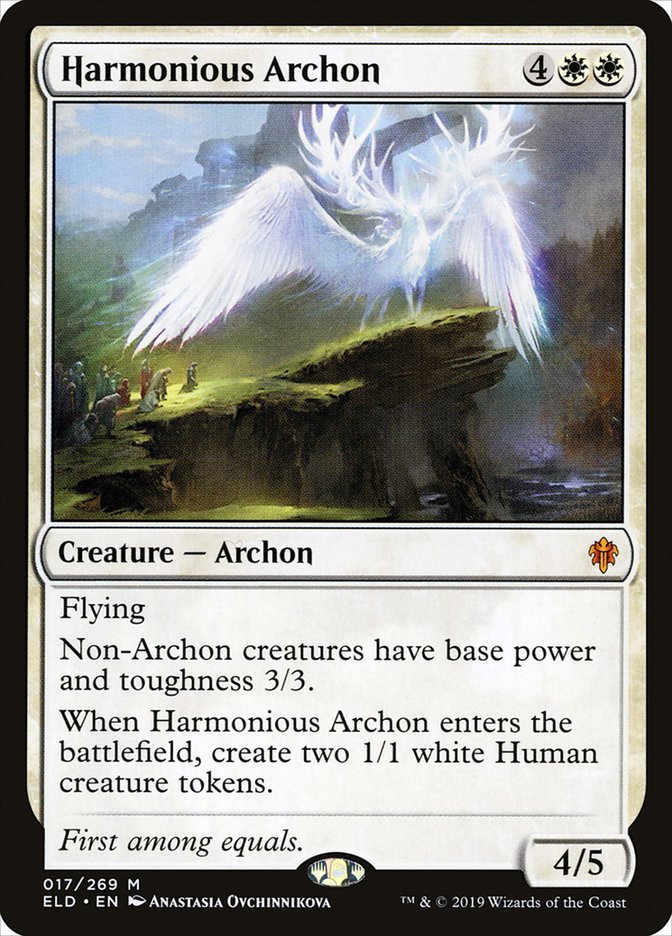 Harmonious Archon [Throne of Eldraine] | GrognardGamesBatavia