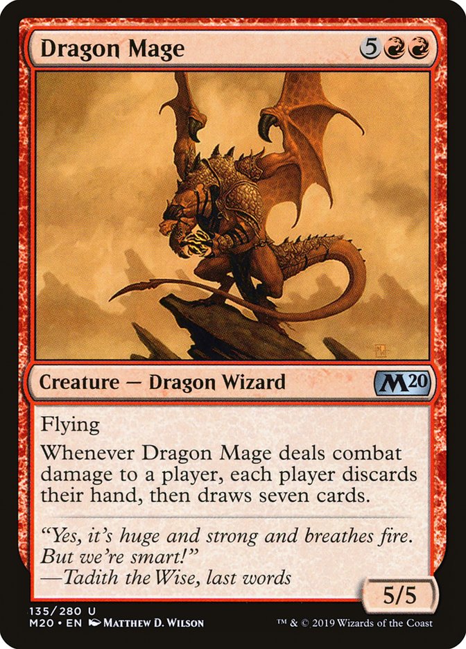 Dragon Mage [Core Set 2020] | GrognardGamesBatavia