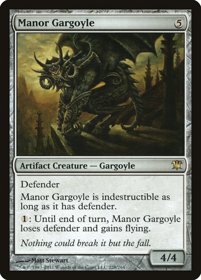 Manor Gargoyle [Innistrad] | GrognardGamesBatavia