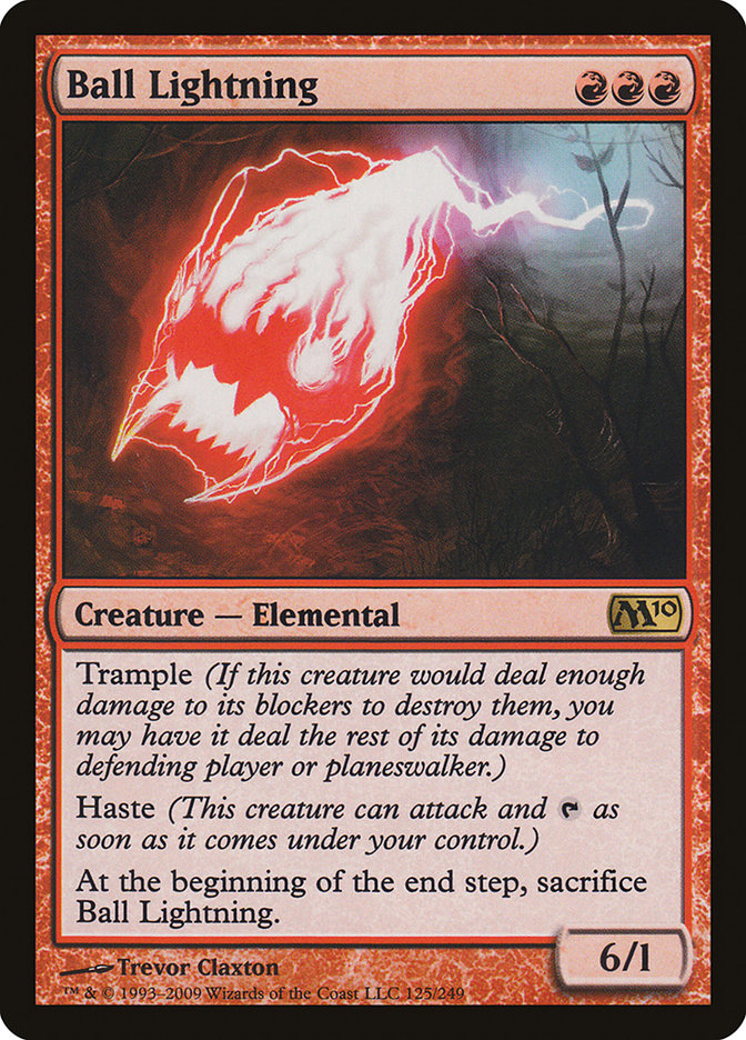 Ball Lightning [Magic 2010] | GrognardGamesBatavia