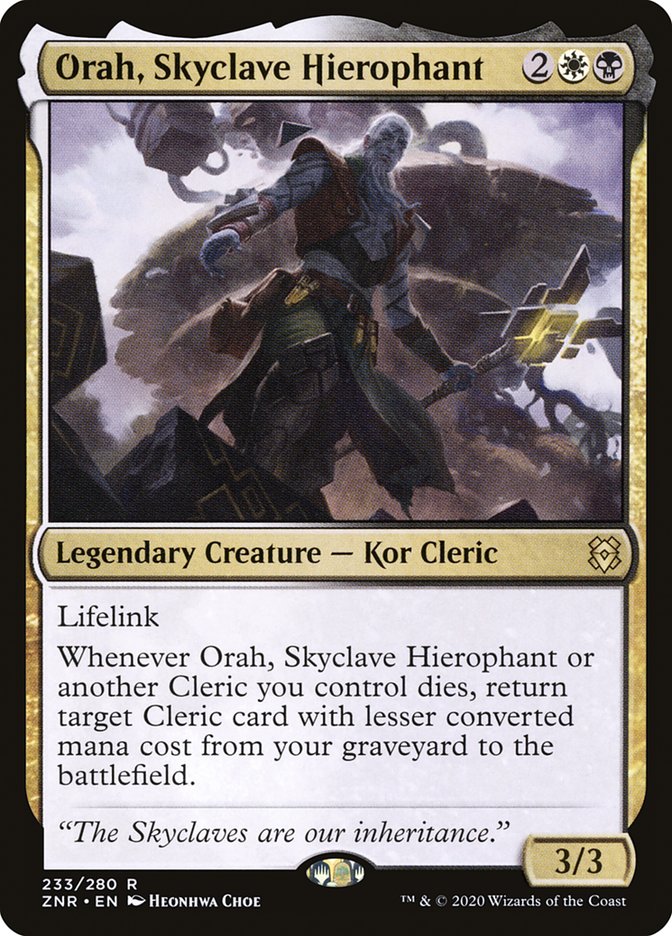 Orah, Skyclave Hierophant [Zendikar Rising] | GrognardGamesBatavia