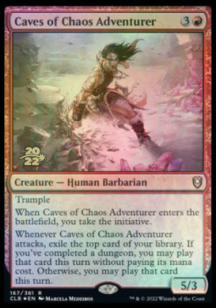 Caves of Chaos Adventurer [Commander Legends: Battle for Baldur's Gate Prerelease Promos] | GrognardGamesBatavia