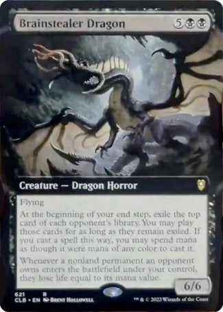 Brainstealer Dragon (Extended Art) [Commander Legends: Battle for Baldur's Gate] | GrognardGamesBatavia