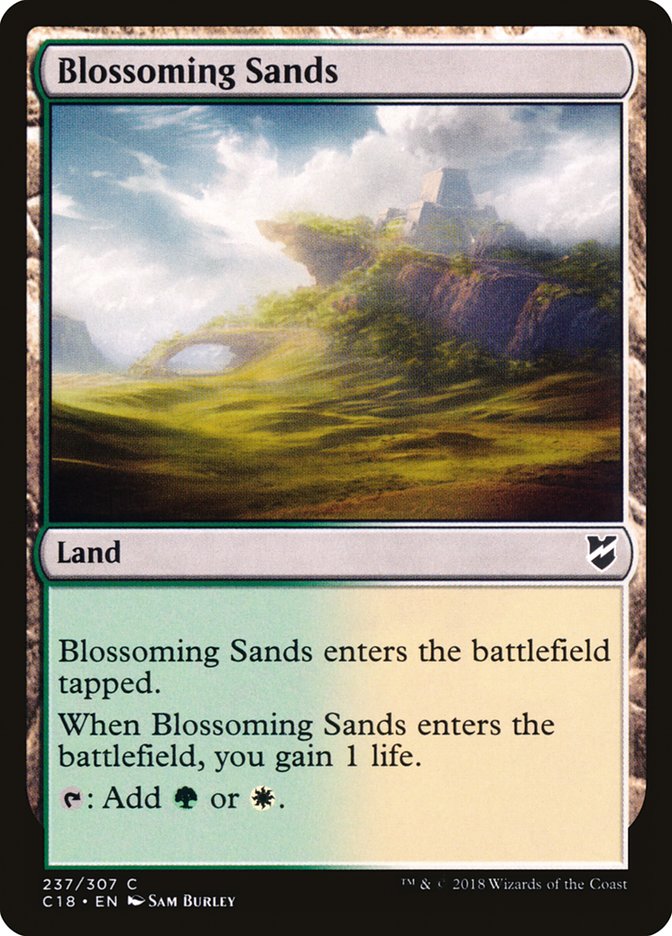 Blossoming Sands [Commander 2018] | GrognardGamesBatavia