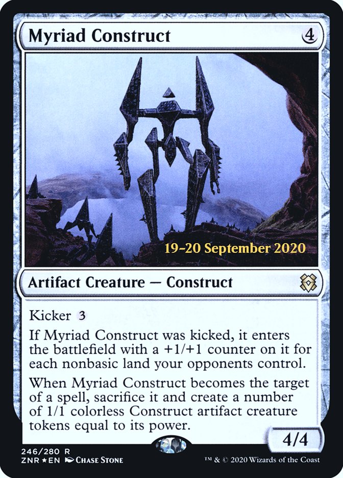 Myriad Construct [Zendikar Rising Prerelease Promos] | GrognardGamesBatavia