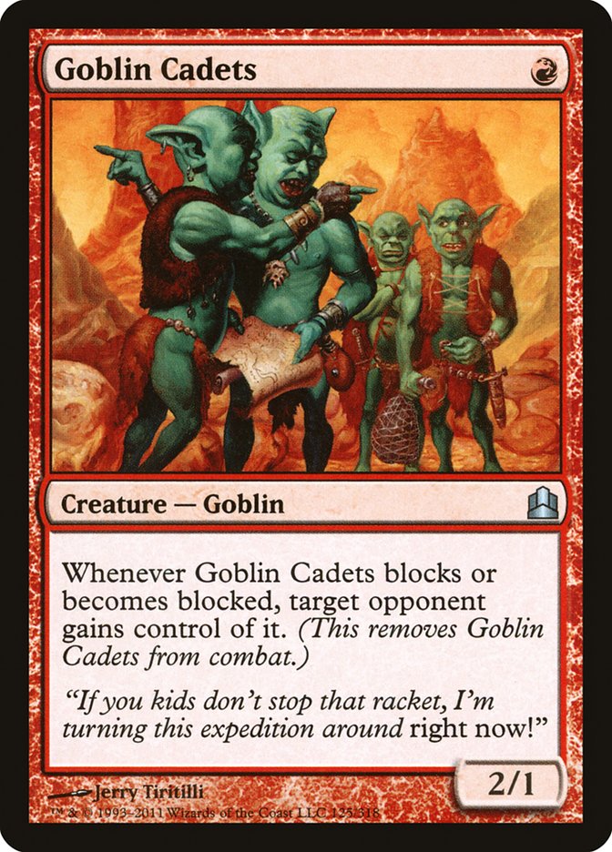 Goblin Cadets [Commander 2011] | GrognardGamesBatavia