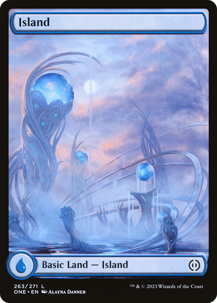 Island (263) (Full-Art) [Phyrexia: All Will Be One] | GrognardGamesBatavia