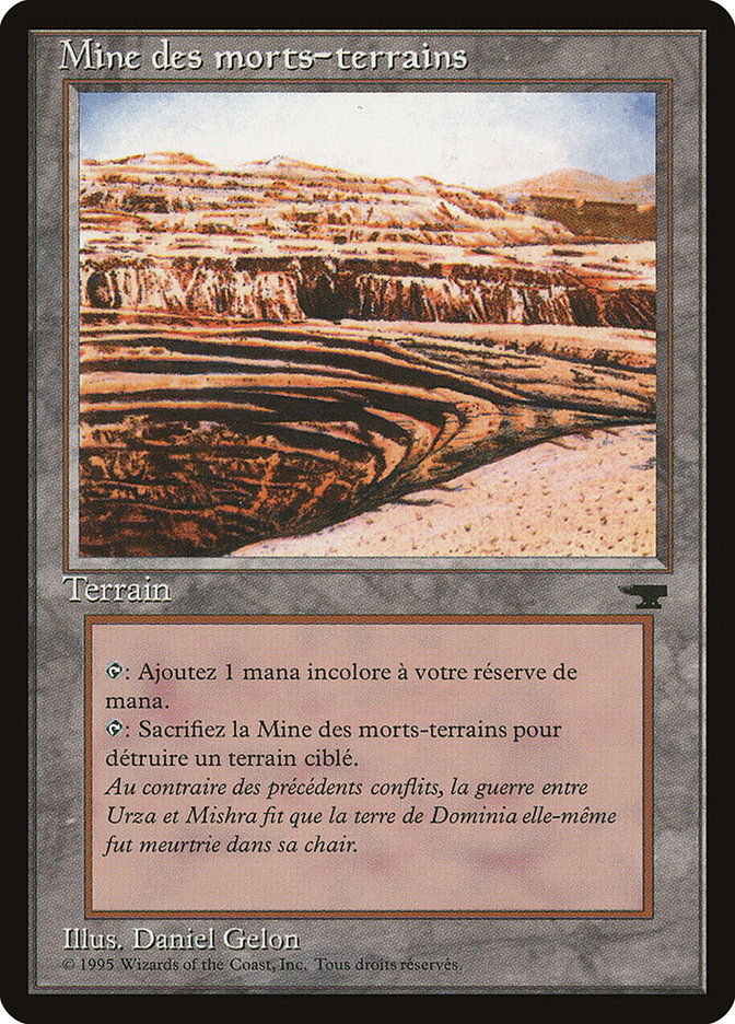 Strip Mine (French) - "Mine des morts-terrains" [Renaissance] | GrognardGamesBatavia