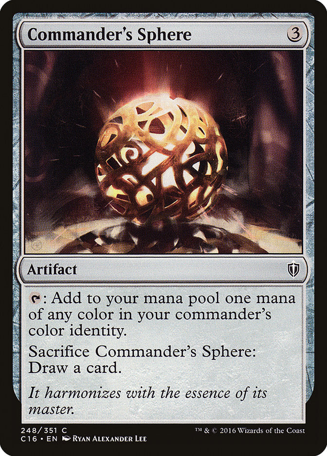 Commander's Sphere [Commander 2016] | GrognardGamesBatavia