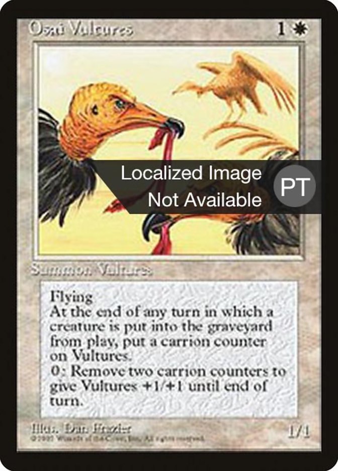 Osai Vultures [Fourth Edition (Foreign Black Border)] | GrognardGamesBatavia