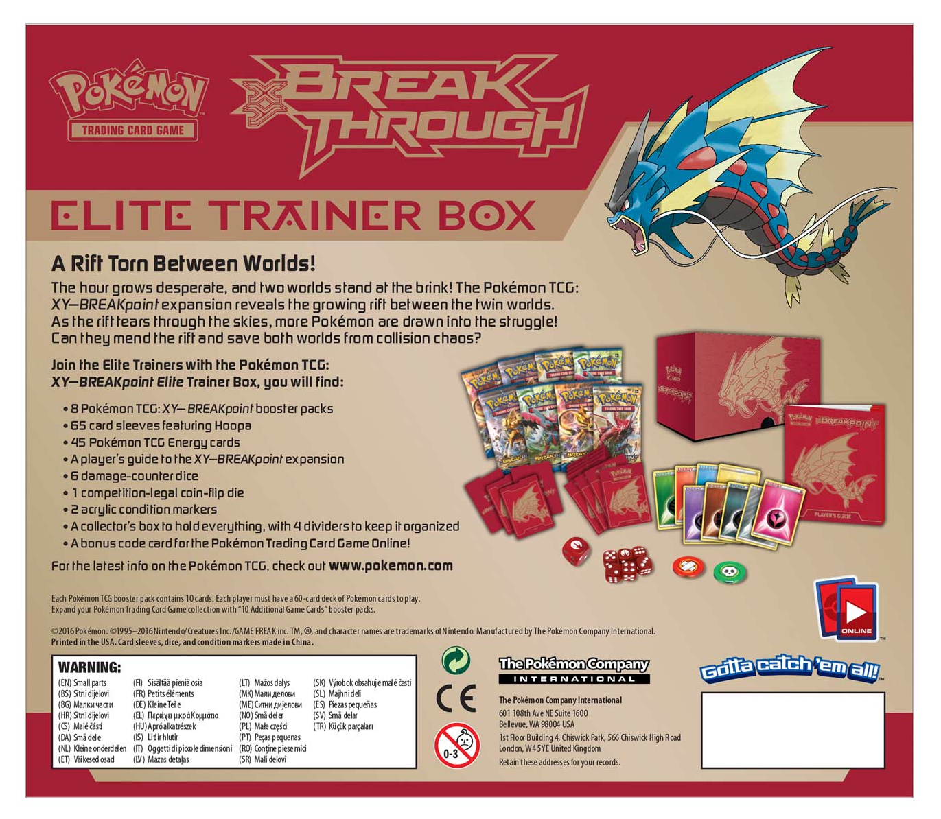 XY: BREAKpoint - Elite Trainer Box | GrognardGamesBatavia