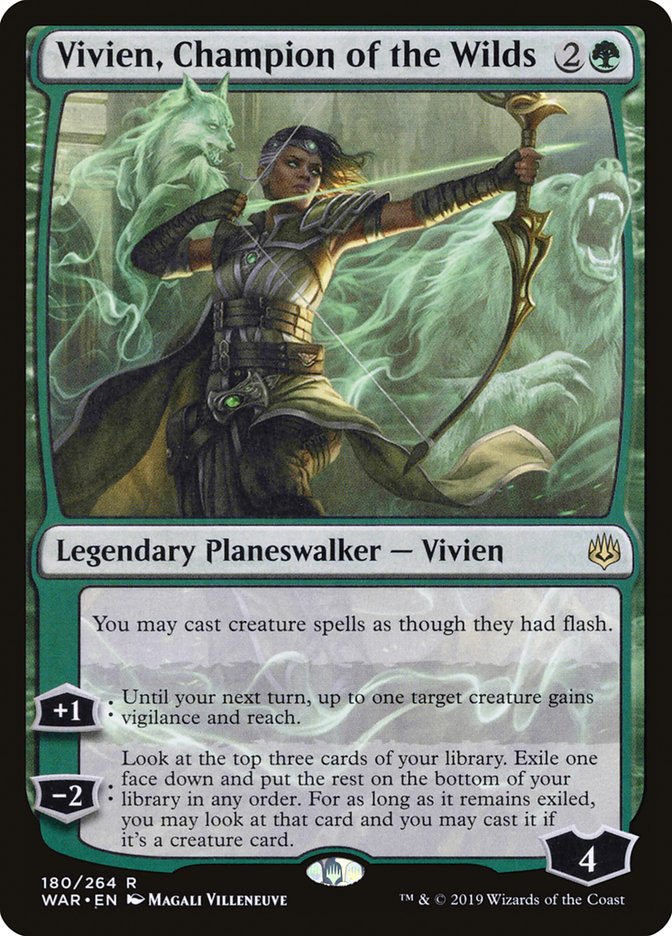 Vivien, Champion of the Wilds [War of the Spark] | GrognardGamesBatavia