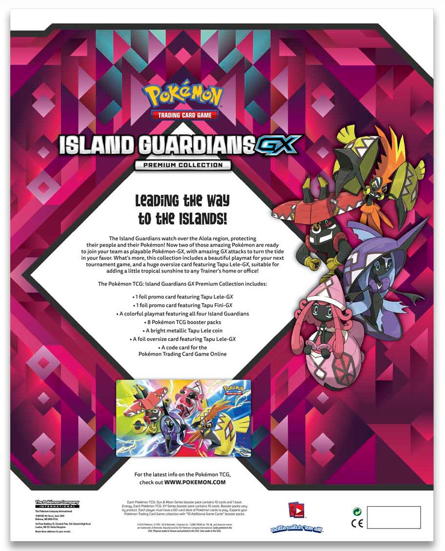 Sun & Moon: Lost Thunder - Premium Collection (Island Guardians GX) | GrognardGamesBatavia