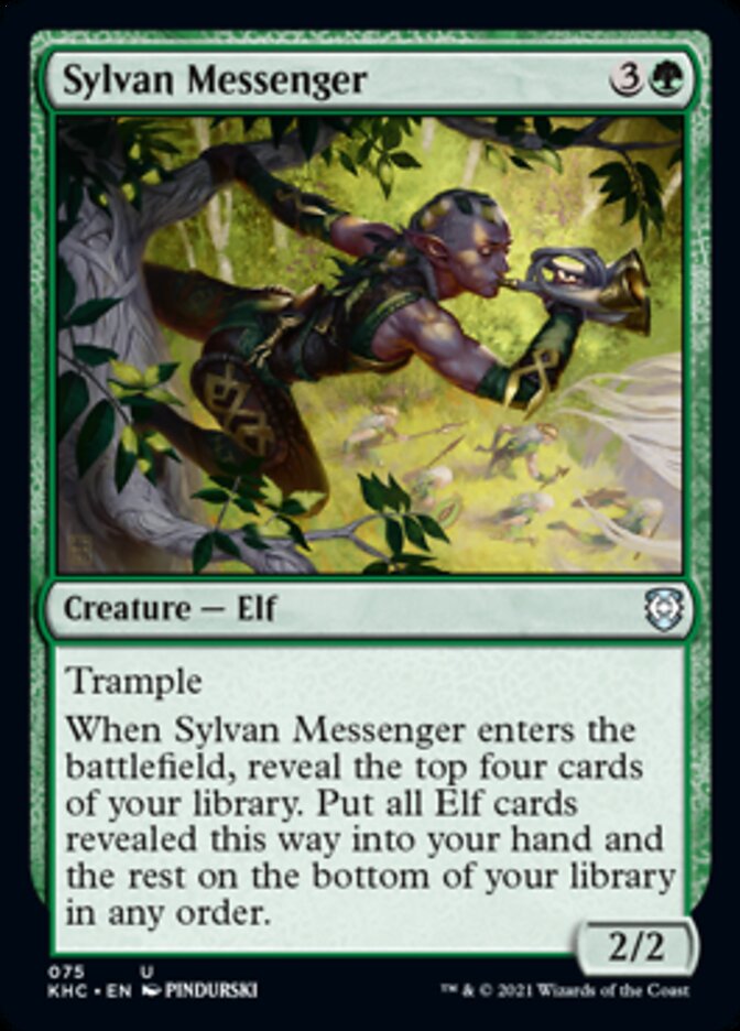 Sylvan Messenger [Kaldheim Commander] | GrognardGamesBatavia