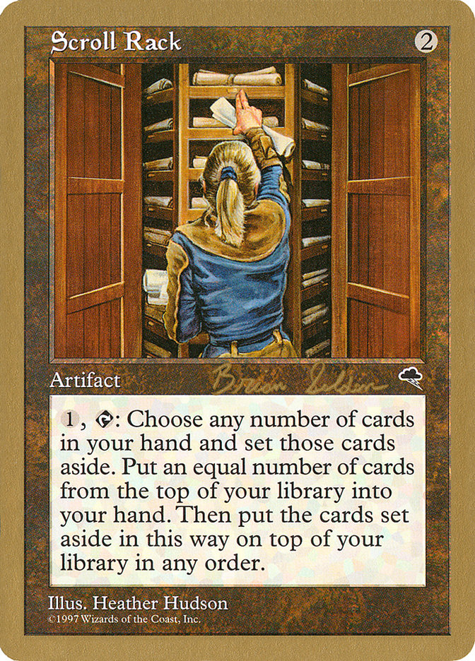 Scroll Rack (Brian Selden) [World Championship Decks 1998] | GrognardGamesBatavia