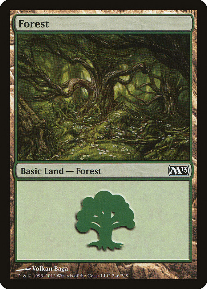 Forest (246) [Magic 2013] | GrognardGamesBatavia