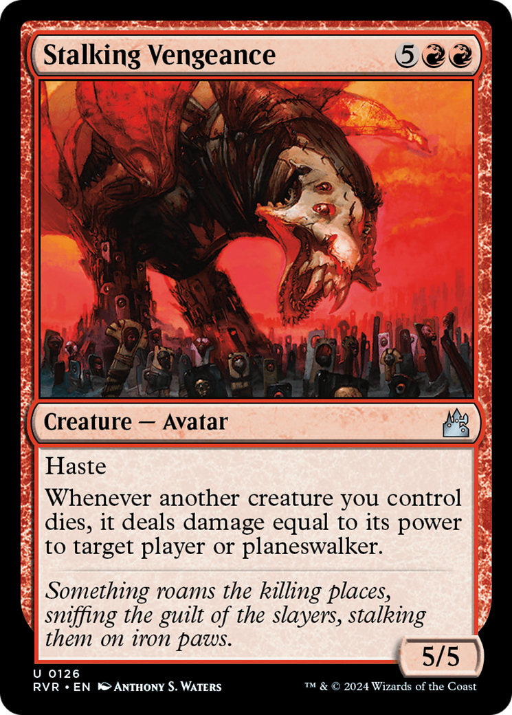 Stalking Vengeance [Ravnica Remastered] | GrognardGamesBatavia