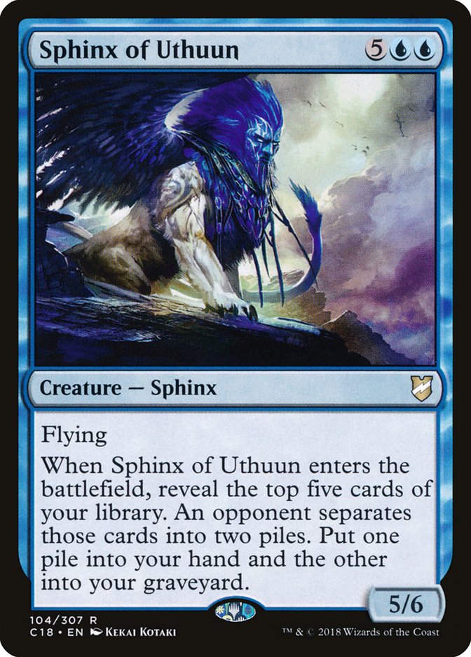 Sphinx of Uthuun [Commander 2018] | GrognardGamesBatavia