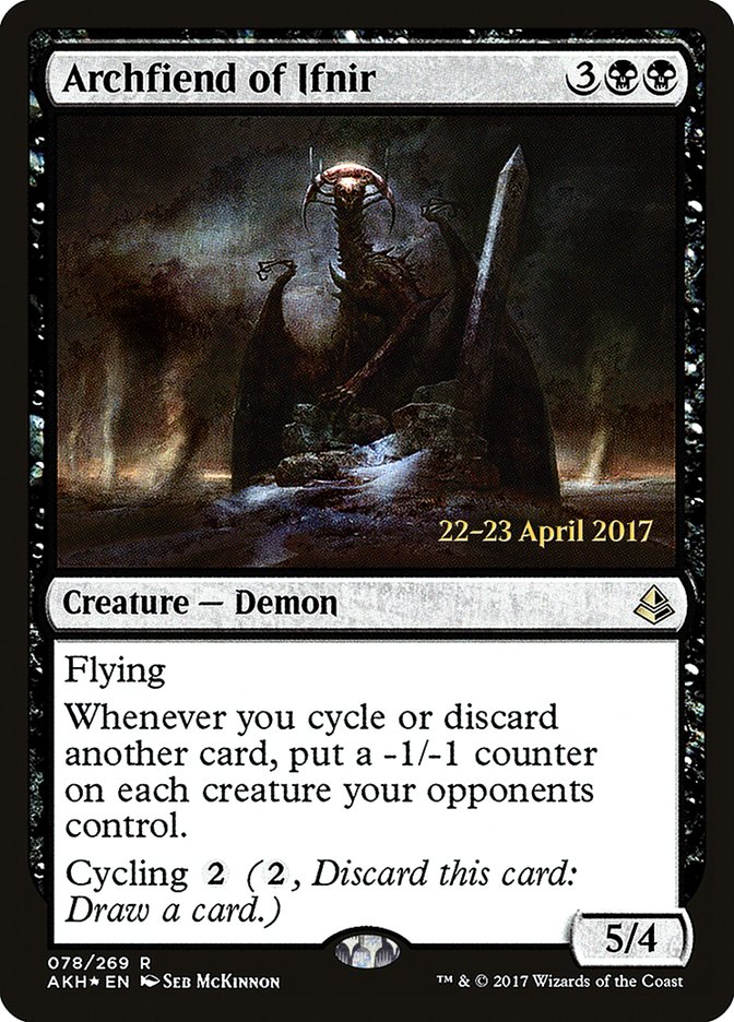 Archfiend of Ifnir [Amonkhet Prerelease Promos] | GrognardGamesBatavia