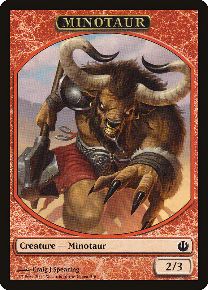 Minotaur Token [Journey into Nyx Tokens] | GrognardGamesBatavia