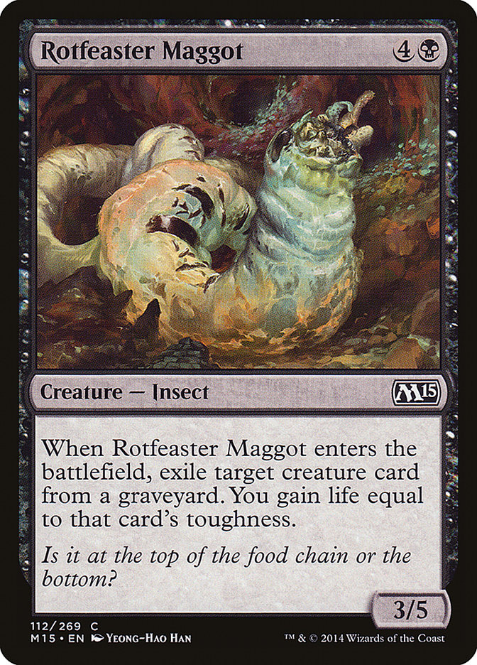 Rotfeaster Maggot [Magic 2015] | GrognardGamesBatavia