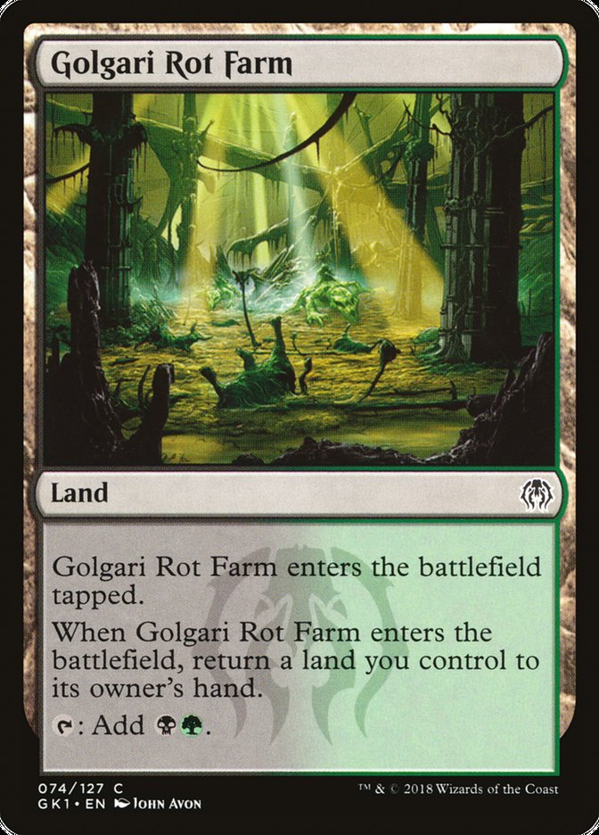 Golgari Rot Farm [Guilds of Ravnica Guild Kit] | GrognardGamesBatavia