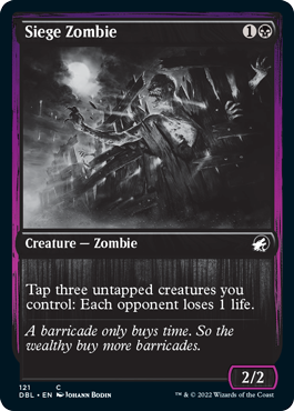 Siege Zombie [Innistrad: Double Feature] | GrognardGamesBatavia