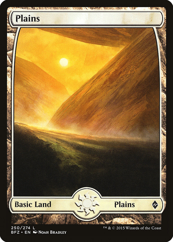 Plains (250) [Battle for Zendikar] | GrognardGamesBatavia