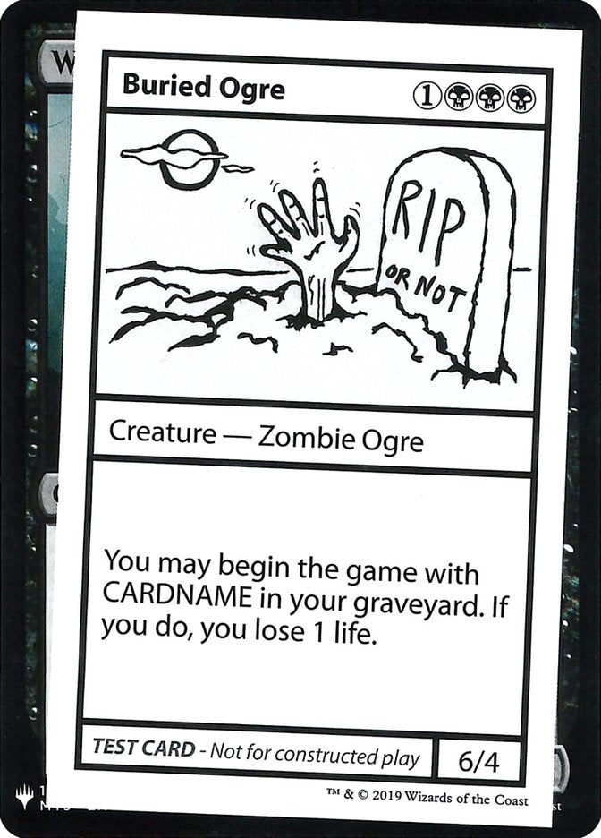 Buried Ogre [Mystery Booster Playtest Cards] | GrognardGamesBatavia