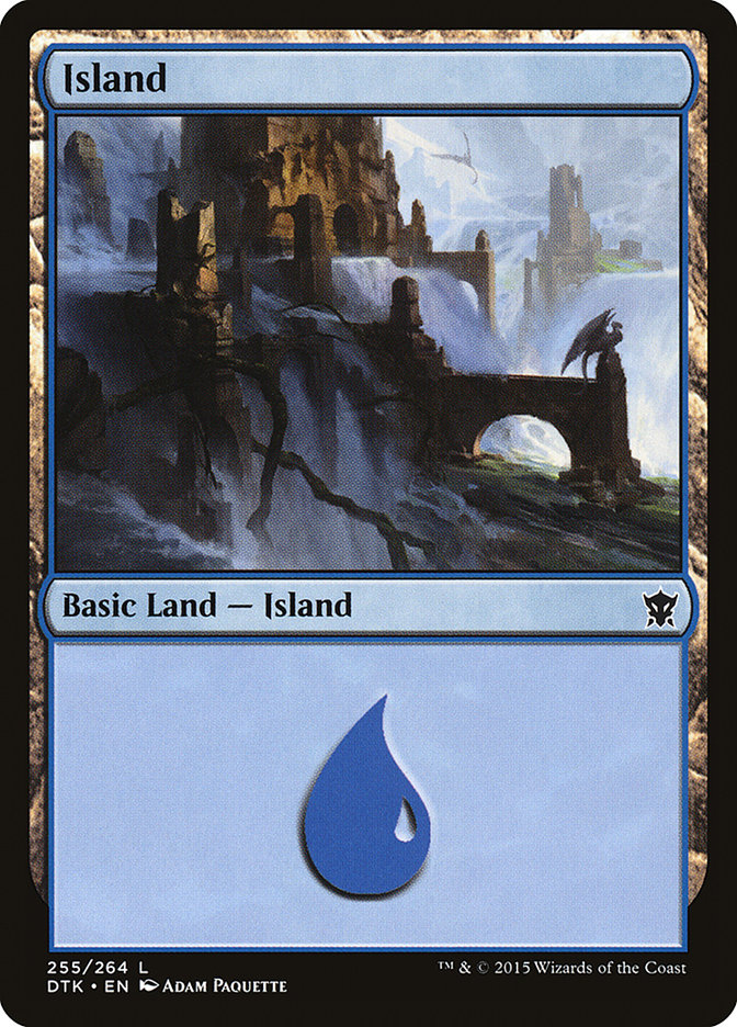 Island (255) [Dragons of Tarkir] | GrognardGamesBatavia