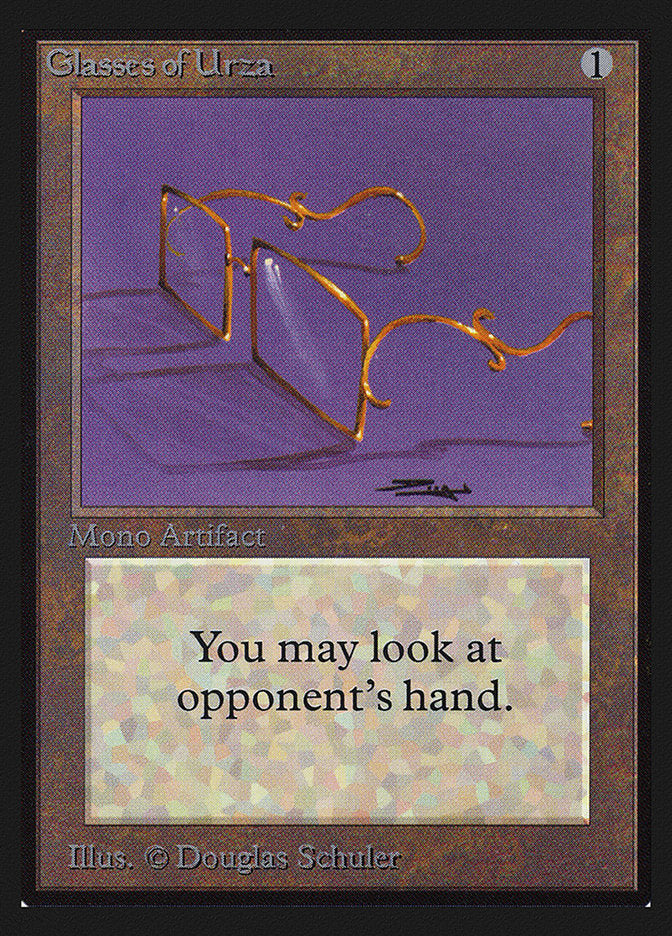 Glasses of Urza [International Collectors' Edition] | GrognardGamesBatavia