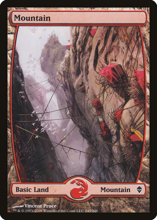 Mountain (245) [Zendikar] | GrognardGamesBatavia