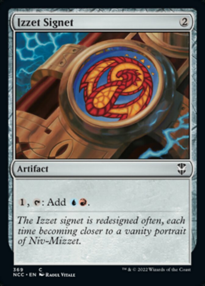 Izzet Signet [Streets of New Capenna Commander] | GrognardGamesBatavia