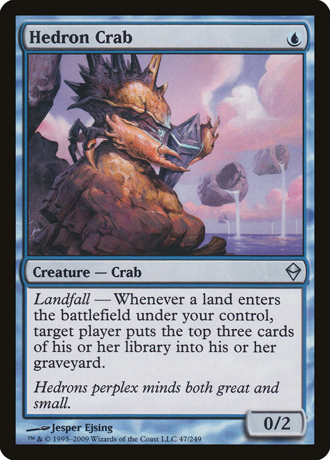 Hedron Crab [Zendikar] | GrognardGamesBatavia