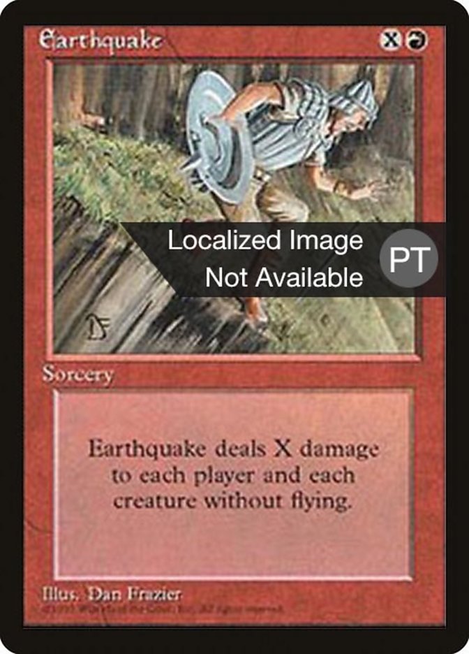 Earthquake [Fourth Edition (Foreign Black Border)] | GrognardGamesBatavia