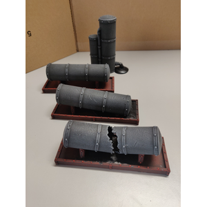 BB578 Gothic Industrial - Storage Tanks (OOP Grey) | GrognardGamesBatavia