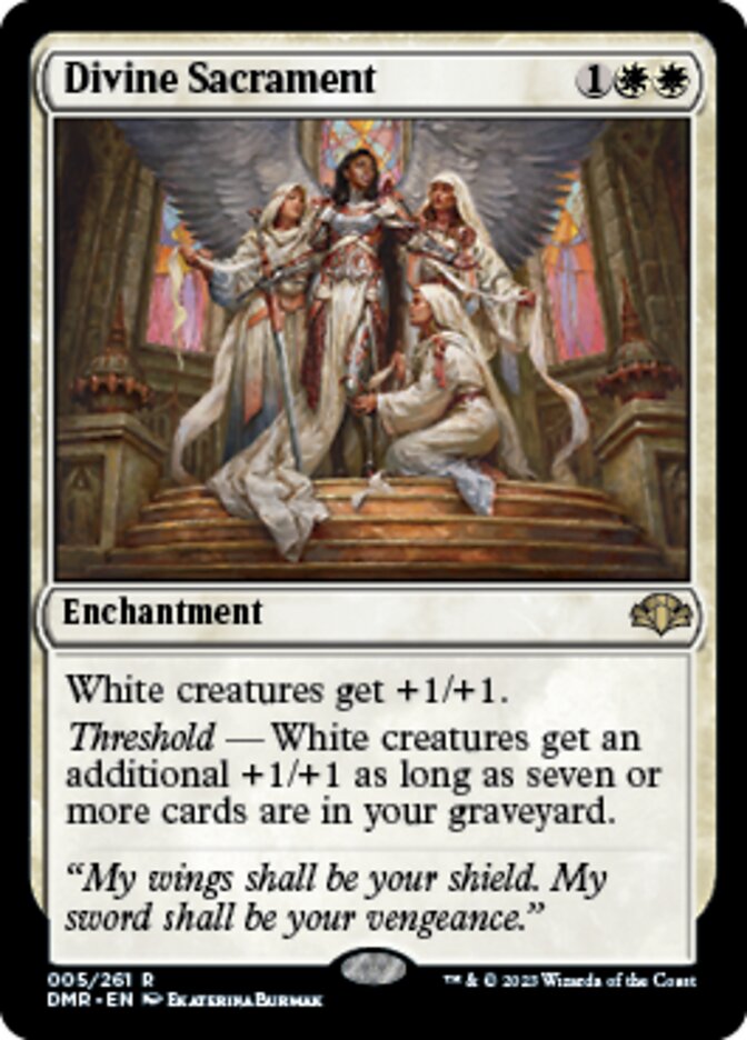 Divine Sacrament [Dominaria Remastered] | GrognardGamesBatavia