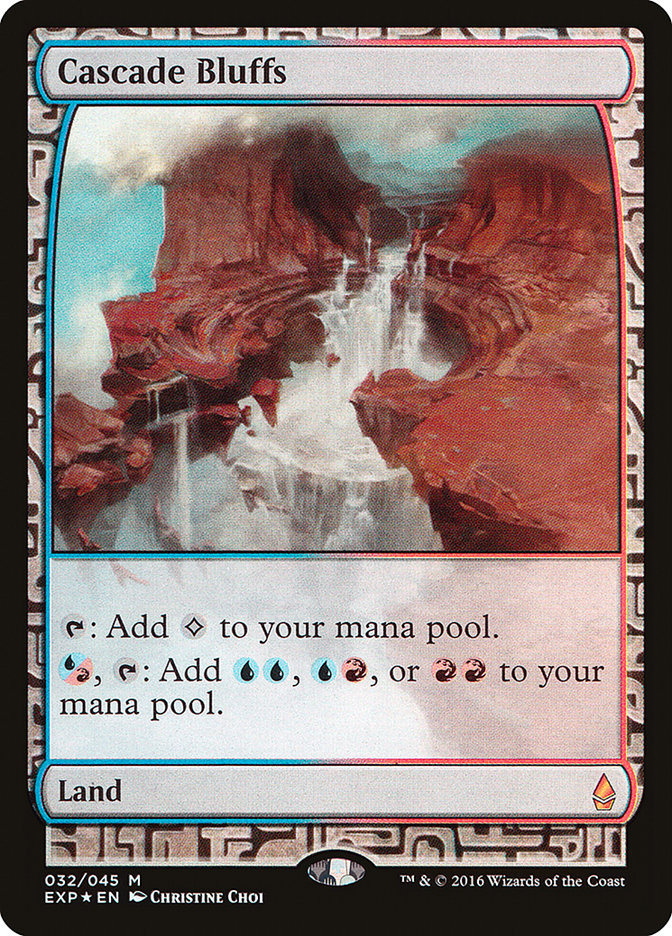 Cascade Bluffs [Zendikar Expeditions] | GrognardGamesBatavia