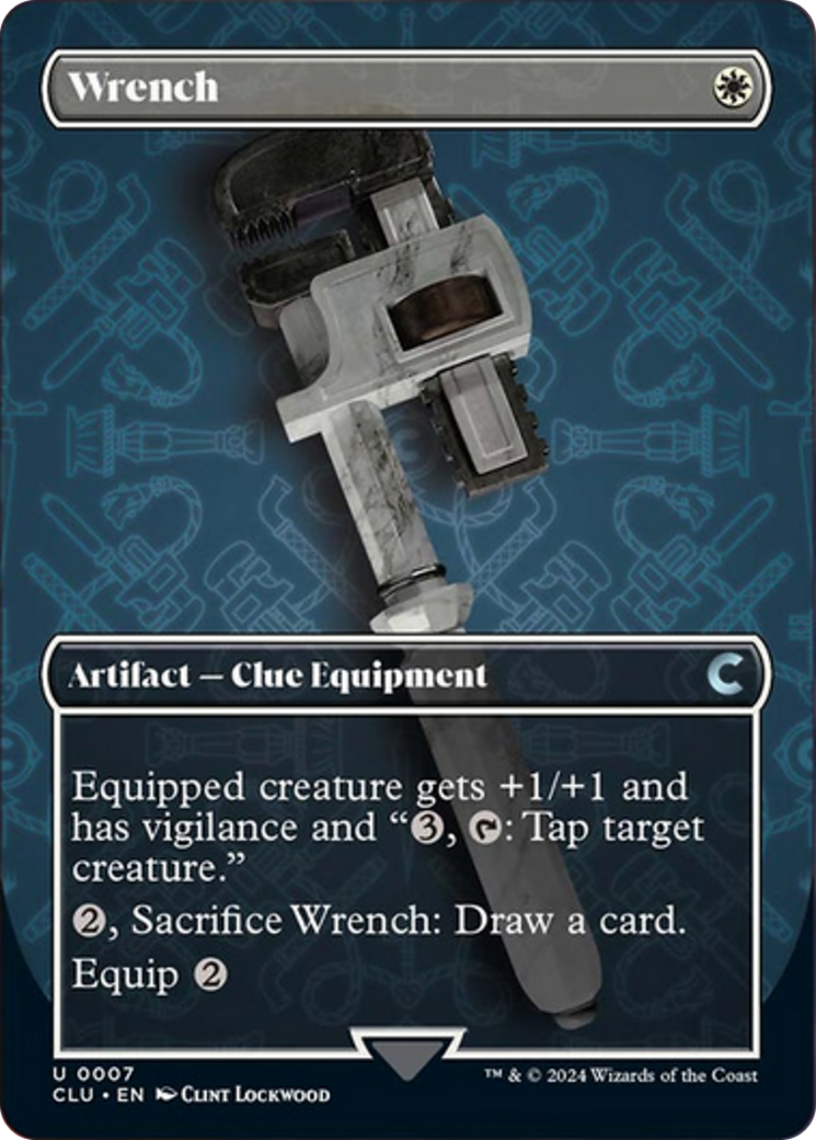 Wrench (Borderless) [Ravnica: Clue Edition] | GrognardGamesBatavia