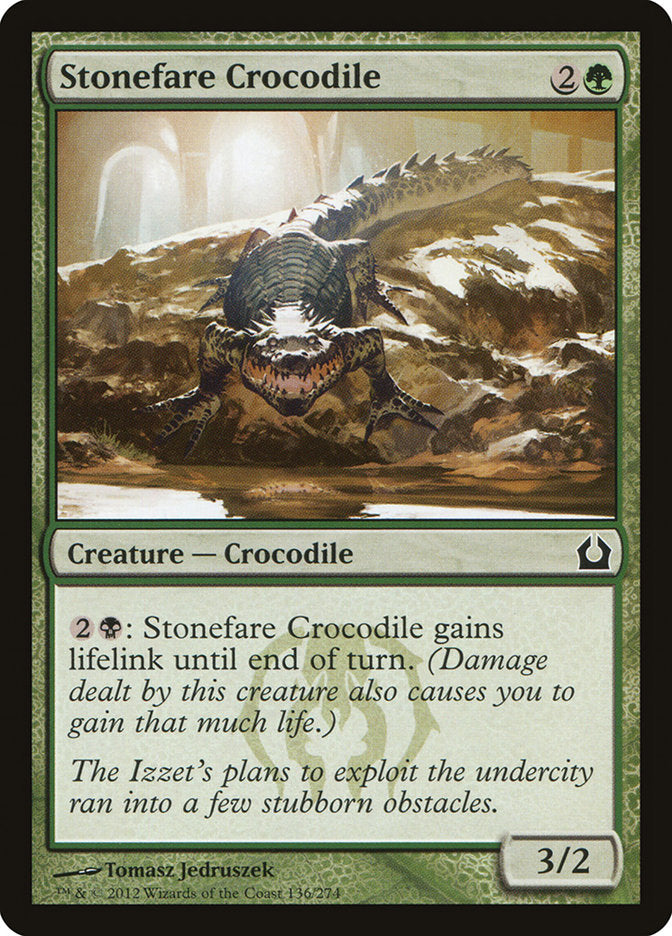 Stonefare Crocodile [Return to Ravnica] | GrognardGamesBatavia