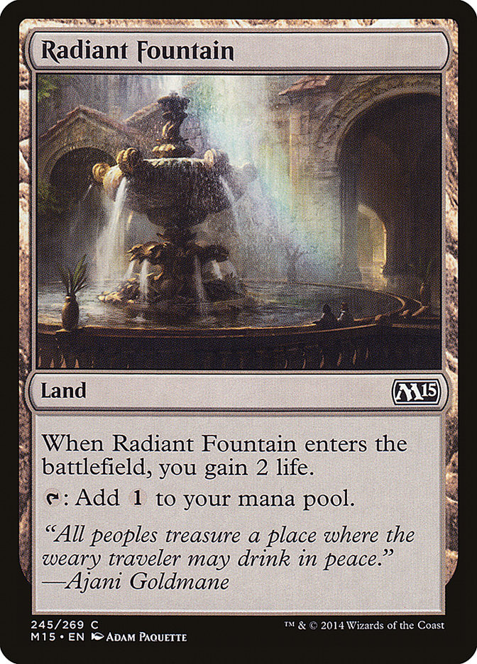 Radiant Fountain [Magic 2015] | GrognardGamesBatavia