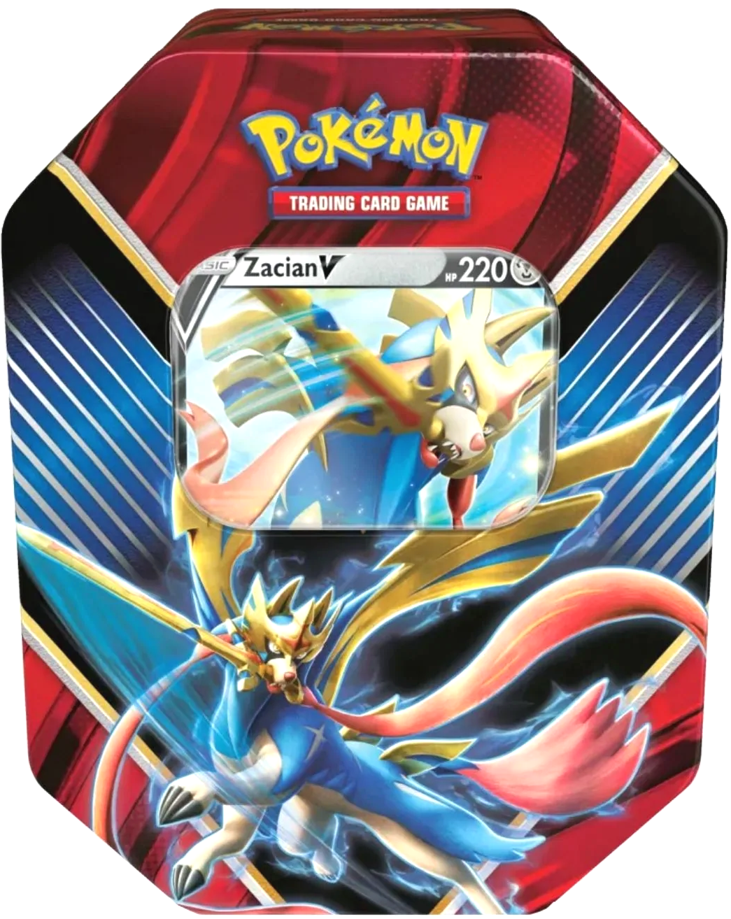 Sword & Shield: Rebel Clash - Legends of Galar Collector's Tin (Zacian V) (International Version) | GrognardGamesBatavia