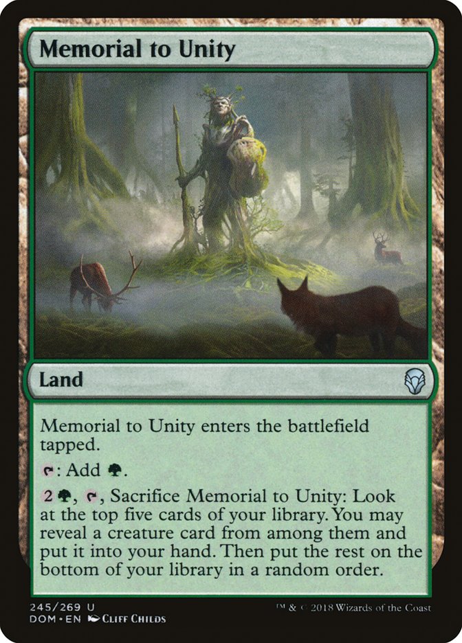 Memorial to Unity [Dominaria] | GrognardGamesBatavia